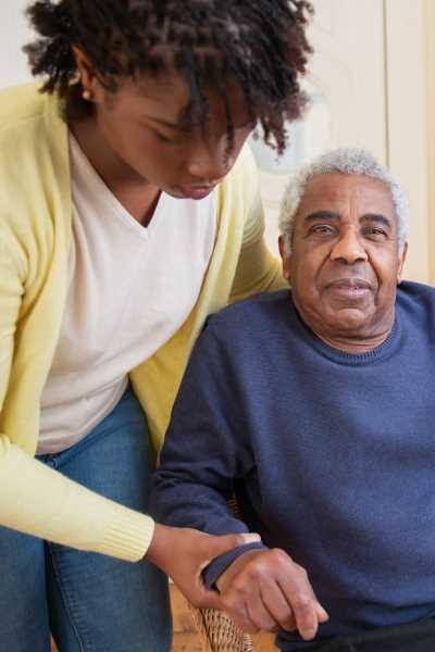 in-home caregiver patient